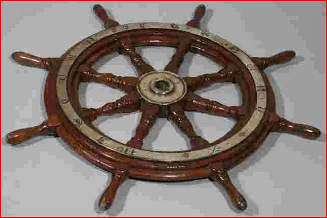 Vi's ship's wheel